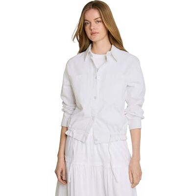 1046683 TOM TAILOR Denim Damska kurtka dżinsowa , 10101-White Denim, XXL 1046683 TOM TAILOR Denim Damska kurtka dżinsowa , 10101-White Denim, XXL