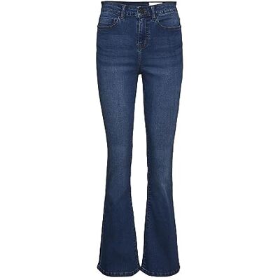 27017557 Noisy may Damskie NMSALLIE HW Flare VI021MB NOOS dżinsy, Medium Blue Denim, 30/34 27017557 Noisy may Damskie NMSALLIE HW Flare VI021MB NOOS dżinsy, Medium Blue Denim, 30/34