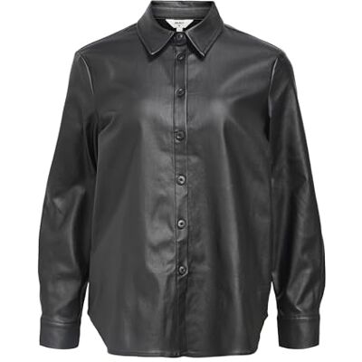 23046910-4789458 Objmelba Re Ls Shirt Noos, czarny, 38 23046910-4789458 Objmelba Re Ls Shirt Noos, czarny, 38