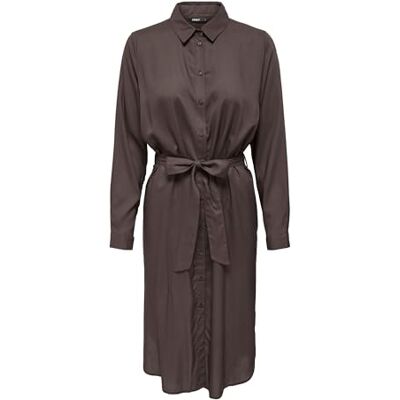15271778 ONLY Women's ONLMULBA Life L/S Shirt Dress WVN NOOS sukienka mini, torba na zakupy, XXS 15271778 ONLY Women's ONLMULBA Life L/S Shirt Dress WVN NOOS sukienka mini, torba na zakupy, XXS