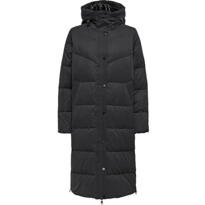 15353743-4817633 Onlclara Long Down Jacket Otw, Meteoryty, S 15353743-4817633 Onlclara Long Down Jacket Otw, Meteoryty, S