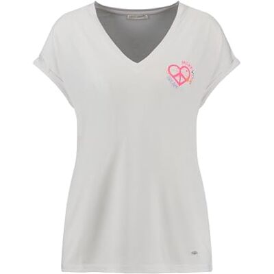 WT00518 KEYLARGO Damska koszulka WT Dream V-Neck, biały (1000), S WT00518 KEYLARGO Damska koszulka WT Dream V-Neck, biały (1000), S