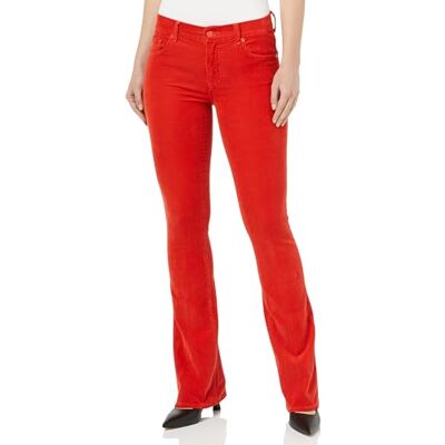 JSWBV640AV 7 For All Mankind Spodnie damskie, czerwony, 28 JSWBV640AV 7 For All Mankind Spodnie damskie, czerwony, 28