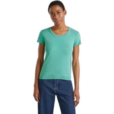 1091D1M10 United Colors of Benetton Koszulka G/C, M/M, Zielony, XS 1091D1M10 United Colors of Benetton Koszulka G/C, M/M, Zielony, XS