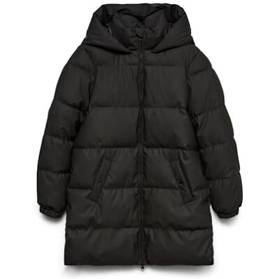 10275292-4031399 VERO MODA Greta Puffer Coat płaszcz, czarny, L 10275292-4031399 VERO MODA Greta Puffer Coat płaszcz, czarny, L