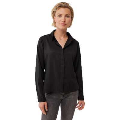 TU0417026W-193911-XXL Mexx Women's elegancka koszulka z długim rękawem, czarna, XXL (DE) TU0417026W-193911-XXL Mexx Women's elegancka koszulka z długim rękawem, czarna, XXL (DE)