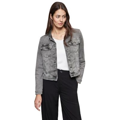 4063046488511 STREET ONE Damska kurtka A212250 w stylu dżinsowym, szara Random Washed, 34, Szary Random Washed, 34 4063046488511 STREET ONE Damska kurtka A212250 w stylu dżinsowym, szara Random Washed, 34, Szary Random Washed, 34