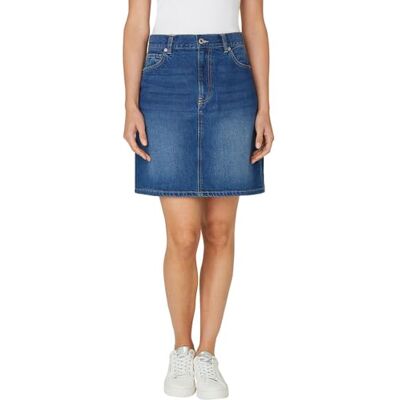 PL9011244A2 Pepe Jeans Spódnica mini damska Hw, Niebieski (denim-4A2), M PL9011244A2 Pepe Jeans Spódnica mini damska Hw, Niebieski (denim-4A2), M