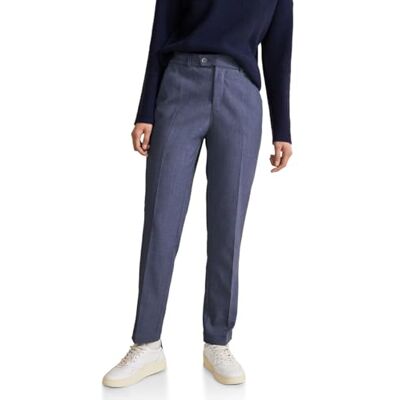 4063056936736 Street One Damskie spodnie chino Belt Flap Blue Hw, Oryginalny niebieski, 42W / 28L 4063056936736 Street One Damskie spodnie chino Belt Flap Blue Hw, Oryginalny niebieski, 42W / 28L