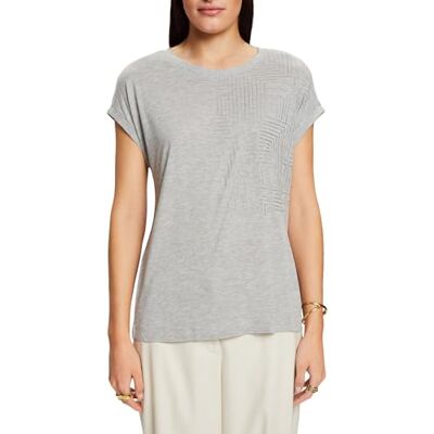 113EO1K312 ESPRIT T-shirt damski, 044/jasnoszary 5, XXS 113EO1K312 ESPRIT T-shirt damski, 044/jasnoszary 5, XXS