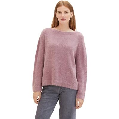 1039307 TOM TAILOR Sweter damski, 33831 Dusty Lilac, XXS 1039307 TOM TAILOR Sweter damski, 33831 Dusty Lilac, XXS