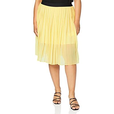 91-01450-04-081-313 SPARKZ COPENHAGEN Dorette Skirt Spódnica Damska, Żółty (Pastel Yellow), L 91-01450-04-081-313 SPARKZ COPENHAGEN Dorette Skirt Spódnica Damska, Żółty (Pastel Yellow), L