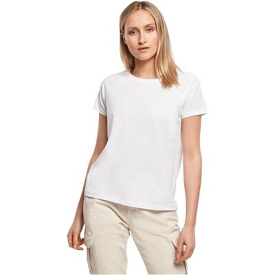 BY052-00220-0040 Build Your Brand Damska koszulka By052-Ladies Box Tee, biały, 5XL BY052-00220-0040 Build Your Brand Damska koszulka By052-Ladies Box Tee, biały, 5XL