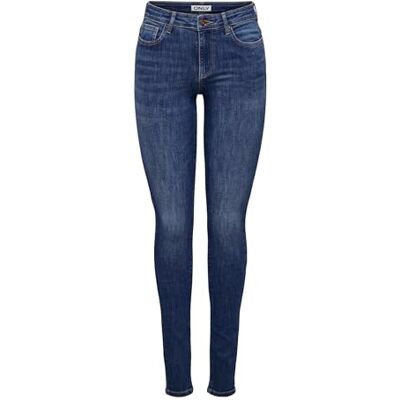 15333228-4657127 Onlann Mid Skinny DNM Soo615 Noos, niebieski (Dark Blue Denim), L / 32L 15333228-4657127 Onlann Mid Skinny DNM Soo615 Noos, niebieski (Dark Blue Denim), L / 32L