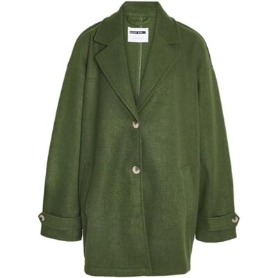 27026405 Noisy may Damski płaszcz damski NMALICIA LS Oversize Blazer NOOS krótki płaszcz, zielony Kombu, S, Kombu Green, S 27026405 Noisy may Damski płaszcz damski NMALICIA LS Oversize Blazer NOOS krótki płaszcz, zielony Kombu, S, Kombu Green, S