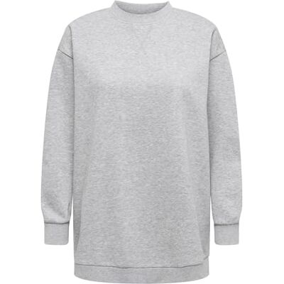 15359930-4933462 Jdy mesa Life L/S Oversize Sweat JRS Dia, jasnoszary melanżowy, XS 15359930-4933462 Jdy mesa Life L/S Oversize Sweat JRS Dia, jasnoszary melanżowy, XS