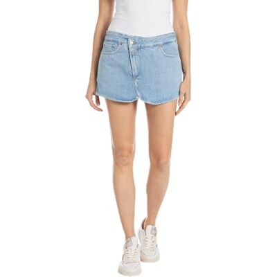 WA519 .000.108 693 Replay Damskie szorty jeansowe, 010 Light Blue, 24W WA519 .000.108 693 Replay Damskie szorty jeansowe, 010 Light Blue, 24W