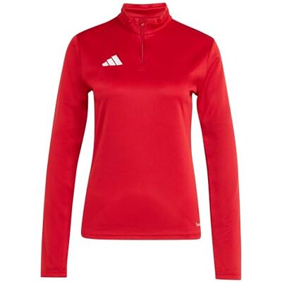 JZ6645 adidas Kobiety Entrada26 Training Top Sweatshirt, team power red 2/white, M JZ6645 adidas Kobiety Entrada26 Training Top Sweatshirt, team power red 2/white, M