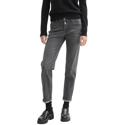 1044596 TOM TAILOR Damskie dżinsy Boyfriend Fit ze stretchem, 10210 – Grey Denim, 29W / 32L 1044596 TOM TAILOR Damskie dżinsy Boyfriend Fit ze stretchem, 10210 – Grey Denim, 29W / 32L