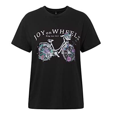 1610371 Mavi Koszulka damska Bike Printed Tee, czarny, XXS 1610371 Mavi Koszulka damska Bike Printed Tee, czarny, XXS
