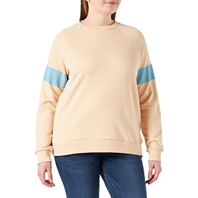 1100-005548 NA-KD Damska bluza w paski, Ciepły beżowy, XXS 1100-005548 NA-KD Damska bluza w paski, Ciepły beżowy, XXS