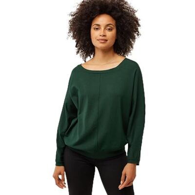 AO0967026W-195406-XL Mexx Damski sweter Batsleeve Basic Knit w kolorze ciemnozielonym, XL AO0967026W-195406-XL Mexx Damski sweter Batsleeve Basic Knit w kolorze ciemnozielonym, XL