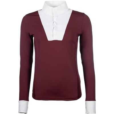 14914 HKM Virginia Koszulka polo dla damskie bordeaux M 14914 HKM Virginia Koszulka polo dla damskie bordeaux M