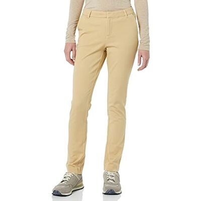 AEW30014SP21-Taan-14 Amazon Essentials Damskie spodnie Bi-Stretch Pełna Długość Proste Nogawki, Jasnobrązowe, 14 AEW30014SP21-Taan-14 Amazon Essentials Damskie spodnie Bi-Stretch Pełna Długość Proste Nogawki, Jasnobrązowe, 14