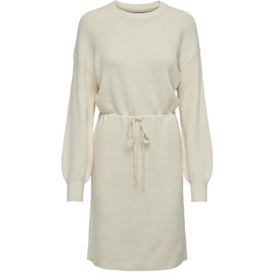 15315712 ONLY Onlkatia Ls Stringi O-Neck Dress Cc KNT sukienka damska, Whitecap Gray/Szczegóły: melanż, M 15315712 ONLY Onlkatia Ls Stringi O-Neck Dress Cc KNT sukienka damska, Whitecap Gray/Szczegóły: melanż, M