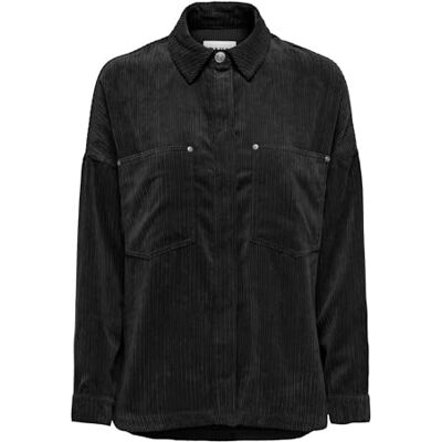 15278351-4803241 Onljanine-Rai Ls Ovs Cord Shacket PNT, czarny, XXS 15278351-4803241 Onljanine-Rai Ls Ovs Cord Shacket PNT, czarny, XXS