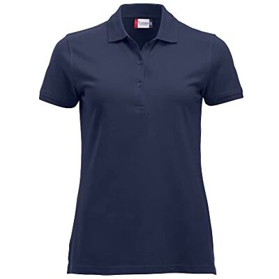 028246-580 Clique Classic damskie Marion Polo damskie, Niebieski (ciemnoniebieski), XXL 028246-580 Clique Classic damskie Marion Polo damskie, Niebieski (ciemnoniebieski), XXL