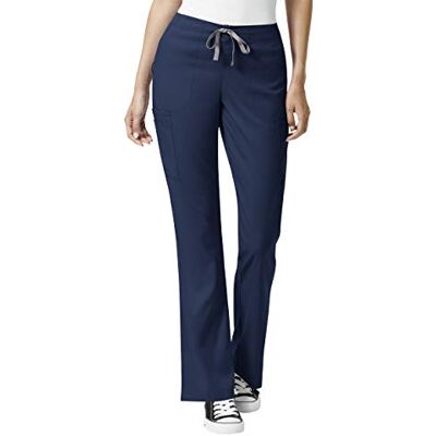 5319-NAVY-2XS WonderWink 5319ANAVYXXS WonderWink PRO damskie umiarkowane rozkloszowane spodnie cargo spodnie, granatowe, standardowe-rozmiar XXS 5319-NAVY-2XS WonderWink 5319ANAVYXXS WonderWink PRO damskie umiarkowane rozkloszowane spodnie cargo spodnie, granatowe, standardowe-rozmiar XXS