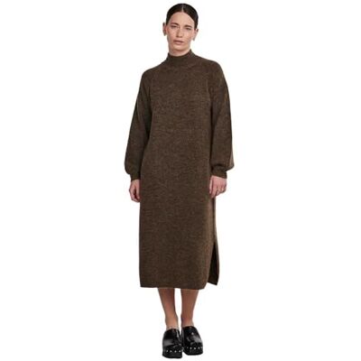 26030704 YAS Balis LS Funnel Knit Dress S. NOOS, Cub, S 26030704 YAS Balis LS Funnel Knit Dress S. NOOS, Cub, S