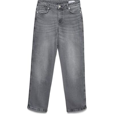10337794-4882911 VERO MODA Vmamara Mr Slim Straight ANK Vi2112 Noos, Medium Grey Denim, 31W / 34L 10337794-4882911 VERO MODA Vmamara Mr Slim Straight ANK Vi2112 Noos, Medium Grey Denim, 31W / 34L