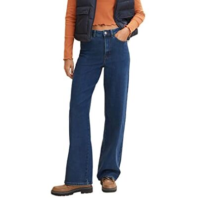 1032726 TOM TAILOR Denim Damski Dżinsy z zamkiem , 10120 Used Dark Stone Blue Denim, S 1032726 TOM TAILOR Denim Damski Dżinsy z zamkiem , 10120 Used Dark Stone Blue Denim, S