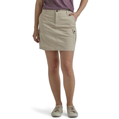 112335403 Lee Damska koszulka Ultra Lux Comfort z Flex-to-Go Cargo Skort, Pioneer beżowy, 36 112335403 Lee Damska koszulka Ultra Lux Comfort z Flex-to-Go Cargo Skort, Pioneer beżowy, 36