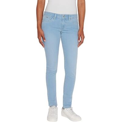 PL204583PF2 Pepe Jeans Damskie dżinsy skinny Lw, niebieskie (Denim-PF2), 24W / 30L, Niebieski (denim-pf2), 24W / 30L PL204583PF2 Pepe Jeans Damskie dżinsy skinny Lw, niebieskie (Denim-PF2), 24W / 30L, Niebieski (denim-pf2), 24W / 30L