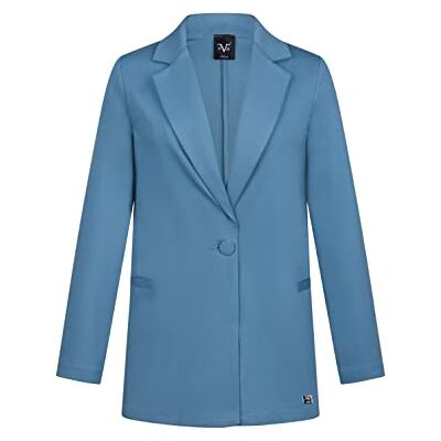MIKY RAF BLUE 19V69 ITALIA Damska marynarka Blazer, niebieska, S, niebieski, S MIKY RAF BLUE 19V69 ITALIA Damska marynarka Blazer, niebieska, S, niebieski, S