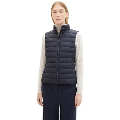 1042236 TOM TAILOR Damska kamizelka , 10668-Sky Captain Blue, XL, 10668 Sky Captain Blue, XL 1042236 TOM TAILOR Damska kamizelka , 10668-Sky Captain Blue, XL, 10668 Sky Captain Blue, XL