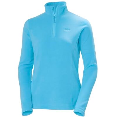 50845 Helly Hansen Womens W Daybreaker 1/2 Zip Fleece, Aqua, XS 50845 Helly Hansen Womens W Daybreaker 1/2 Zip Fleece, Aqua, XS