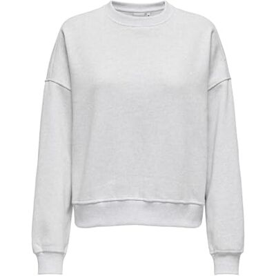 15346570-4808016 Onldaze L/S Crew Neck SWT Noos, jasnoszary melanżowy, 3XL 15346570-4808016 Onldaze L/S Crew Neck SWT Noos, jasnoszary melanżowy, 3XL