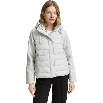 1046595 TOM TAILOR Damska kurtka z peleryną , 29767 Rough Grey, XXL 1046595 TOM TAILOR Damska kurtka z peleryną , 29767 Rough Grey, XXL