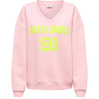 15368654-4956311 ONLY Onlholly L/S dekolt w serek, nadruk Cs SWT, Rosy Touch, S 15368654-4956311 ONLY Onlholly L/S dekolt w serek, nadruk Cs SWT, Rosy Touch, S
