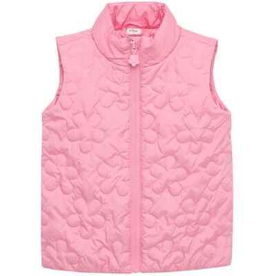 2163384 s.Oliver Pikowana kamizelka ze wzorem w kwiaty i kieszeniami, Rosa, 116 2163384 s.Oliver Pikowana kamizelka ze wzorem w kwiaty i kieszeniami, Rosa, 116