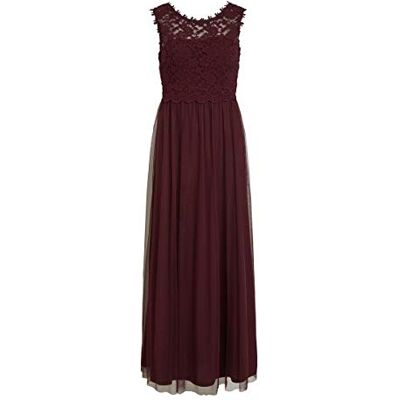 14052673 Vila Kobiety Vilynnea Maxi Dress Noos Sukienka, Czerwony, 42 14052673 Vila Kobiety Vilynnea Maxi Dress Noos Sukienka, Czerwony, 42