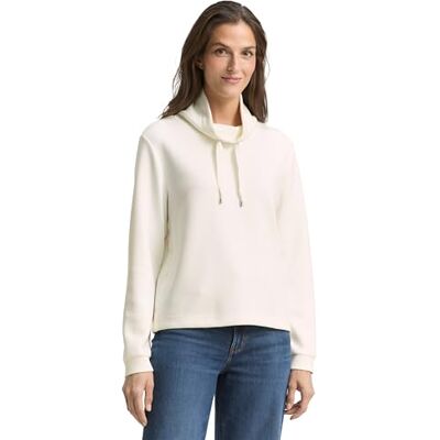 1049025 TOM TAILOR Bluza damska, 10315 Whisper White, L 1049025 TOM TAILOR Bluza damska, 10315 Whisper White, L
