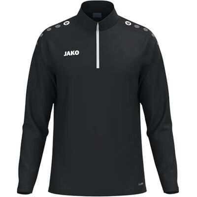 8600 JAKO Unisex Ziptop One, czarny, 3XL 8600 JAKO Unisex Ziptop One, czarny, 3XL