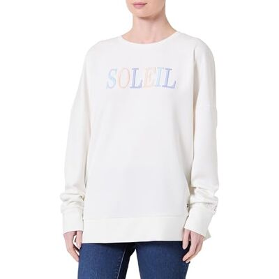 WSW00174 KEY LARGO Bluza damska WSW Soleil Round, Offwhite (1001), XL WSW00174 KEY LARGO Bluza damska WSW Soleil Round, Offwhite (1001), XL