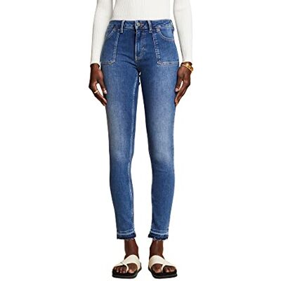 033EE1B309 ESPRIT Damskie dżinsy , 902/BLUE MEDIUM WASH, 24/32, 902/Blue Medium Wash, 24W / 32L 033EE1B309 ESPRIT Damskie dżinsy , 902/BLUE MEDIUM WASH, 24/32, 902/Blue Medium Wash, 24W / 32L