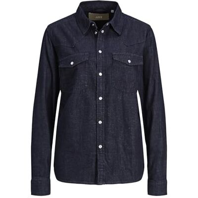 12204593 Jack&Jones JJXX JXSOPHI LS Koszula damska NOOS Blouse, czarny denim, XS 12204593 Jack&Jones JJXX JXSOPHI LS Koszula damska NOOS Blouse, czarny denim, XS
